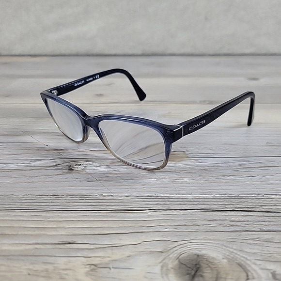 COACH NEW YORK HC6089 5474 Denim Taupe Designer Eyeglasses Frames 51-16-135 - Picture 1 of 14
